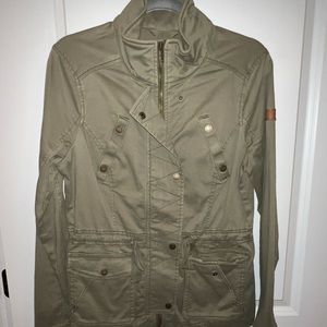 Hollister Utility Army Green Jacket